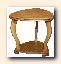 Table solid wood alder