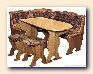 Jidelni Rohové sestava : Rohové lavice +  Kuchyňské Stůl Rozkládací + 2 jídelní židle
