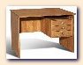 Desk, Wood desk, PC table