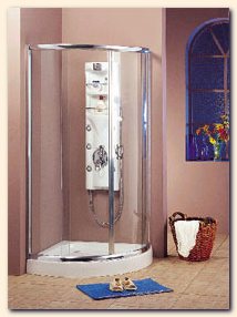 Shower. Shower enclosure, Shower cabin, Steam cabin, Massage bathtub, Bath screen, Hydromassage Columns, Bathroom cabinet, SPAS
