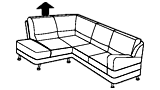 Mechanisms transformation sofa - bed 