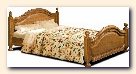 postele  z masívu dub, døevìna postel