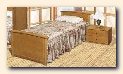 postele z dýhy dub, døevìna postel