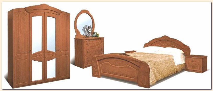 Chambre  coucher meubles  VIKTORIYA-1