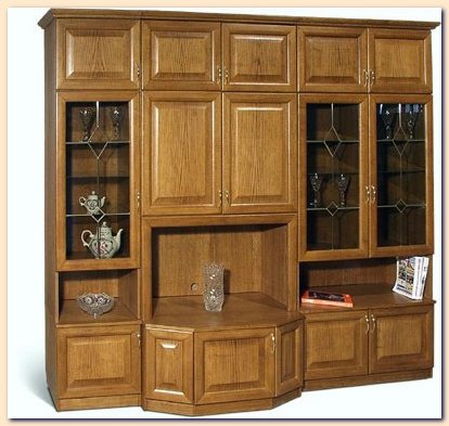 Wood cabinet. Wood veneers section manufacturer