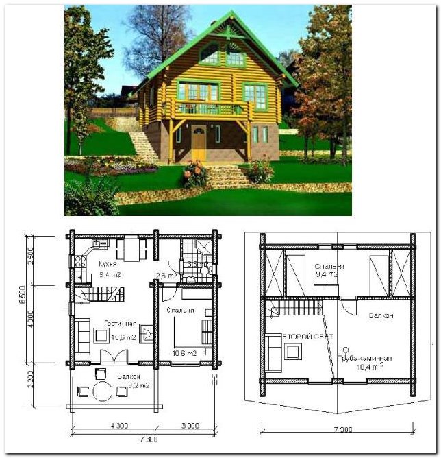 Wooden House Construction, House Construction Plan