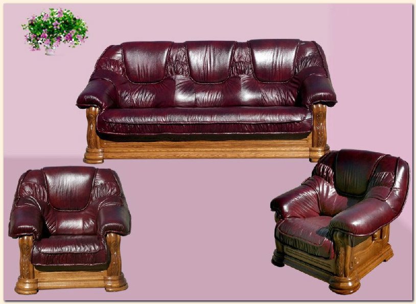 cost leather angular armchair sets furniture
