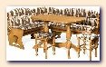 Jidelni Rohové sestava : Rohové lavice +  Kuchyňské Stůl jídelní + 4 jídelní židle