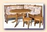 Jidelni Rohové sestava : Rohové lavice +  Kuchyňské Stůl jídelní + 2 jídelní židle